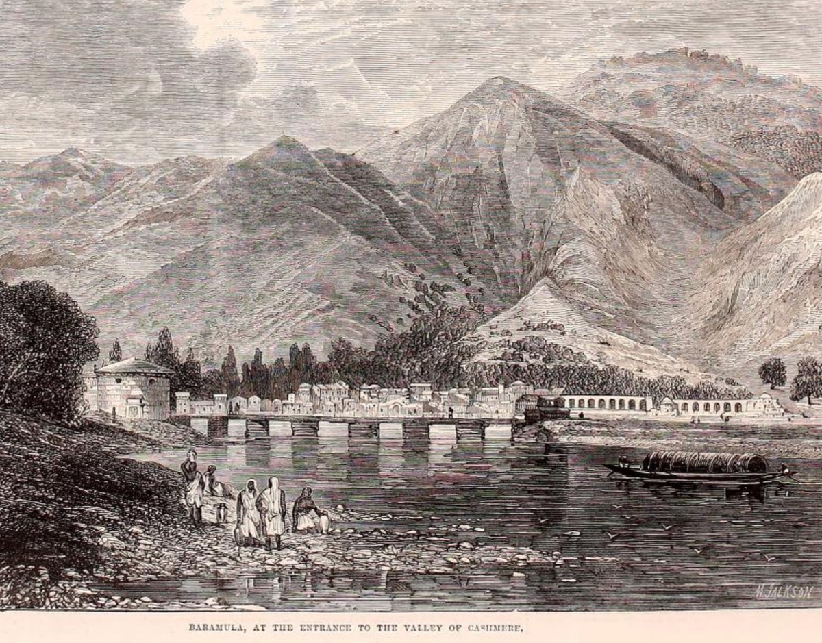 Baramula Pass, Cashmere (Illustrated London News 4th February 1865)